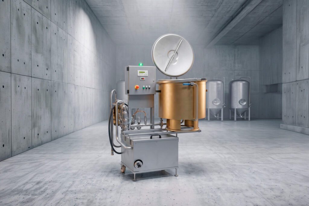 Halbautomatische BabyKEG Duo Füll- und Reinigungsanlage, KEG Gruber Salzburg, Brauereitechnik